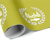 Cadeau Drapeau Giradan - Papier à envelopper (Coin rond)