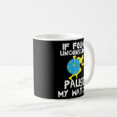 Cadeau drôle de bâillon de fonctionnement de tasse (Devant droit)