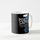 Cadeau drôle de bateau à voile de tasse de (Devant droit)