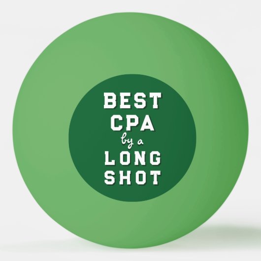 Cadeau drôle de CPA balle de ping pong (Devant)