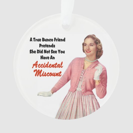 Cadeau drôle de Noël de véritable ami de Bunco (devant)