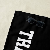 Cadeau drôle de serviette de plage pour les fans (En situation)