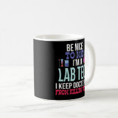 Cadeau drôle de tasse de café de technologie de (Devant droit)