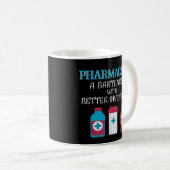 Cadeau drôle de tasse de café d'obtention du (Devant droit)