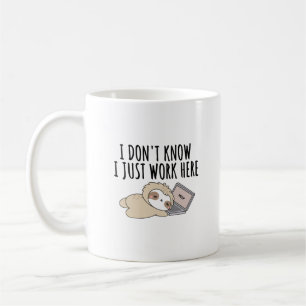 Cadeau drôle pour collègue, Mug humour de bureau,