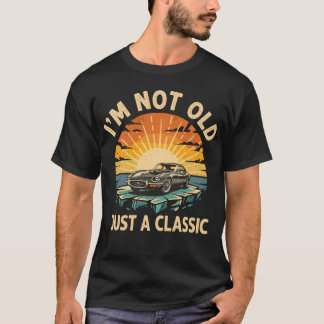 Cadeau drôle pour papa T-Shirt de voiture rétro vi