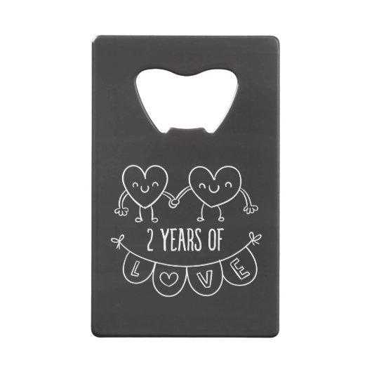 Cadeau du 2e anniversaire pour ses coeurs de calèc (Devant)