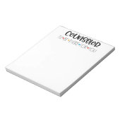 Cadeau du Bloc-notes du conseiller (Tourné)