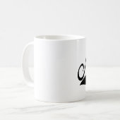 Cadeau du jour de mère de tasse de maman de danse (Devant gauche)