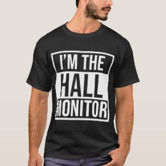 Cadeau Du Moniteur Hall Retour À L'École T-Shirt É