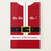 Cadeau du planificateur de Noël Père Noël (Dos)