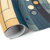 Cadeau Dualité - Bauhaus - Papier à envelopper (Coin rond)