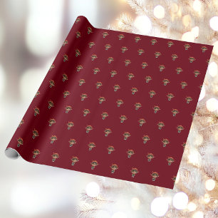 Cadeau Écouter Fille Noël Elfe Envelopper Papier