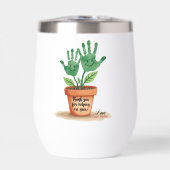 Cadeau Éditable Enseignant Avec Empreinte D'Art (Avant)