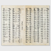 Cadeau Édition 1850 Jingle Bells Papier d'enveloppement d (Plat)