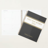 Cadeau! Eerste jaar Gepensioneerde dagelijkse Plan Planner (Display)