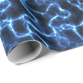 Cadeau Électricité 1 Papier d'emballage (Coin rond)