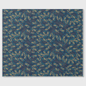 Cadeau Elégance d'or : Papier d'enveloppement de Noël de  (Plat)