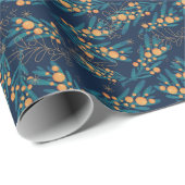 Cadeau Elégance d'or : Papier d'enveloppement de Noël de  (Coin rond)