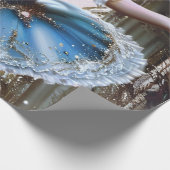 Cadeau Elégant Ballerina Design Anniversaire Papier Cadea (Coin)