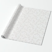 Cadeau Élégant blanc sur papier blanc à enveloppe blanche (Déroulé)