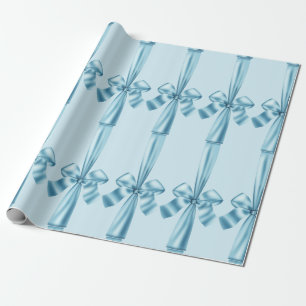 Cadeau Élégant papier d'enveloppement de ruban en satin d