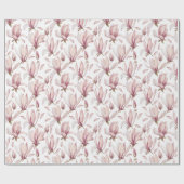 Cadeau Élégant papier d'enveloppement Magnolia (Plat)