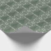 Cadeau Élégant papier enveloppant de Noël - Matte (Coin)