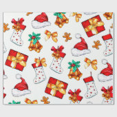 Cadeau Éléments de Noël tendance Papier Motif d'enveloppe (Plat)