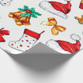 Cadeau Éléments de Noël tendance Papier Motif d'enveloppe (Coin)