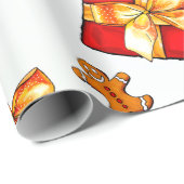 Cadeau Éléments de Noël tendance Papier Motif d'enveloppe (Coin rond)