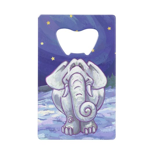 Cadeau Eléphant blanc mignon (Devant)