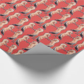 Cadeau Élevage du papier d'emballage de cheval norvégien (Coin)