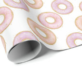 Cadeau Élimination du papier rose pourpre à l'aide de Don (Coin rond)