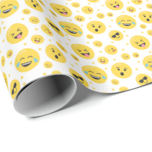 Cadeau Emoji fait face à n'importe quel papier