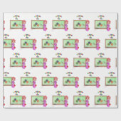 Cadeau Enseignant en papier d'emballage (Plat)