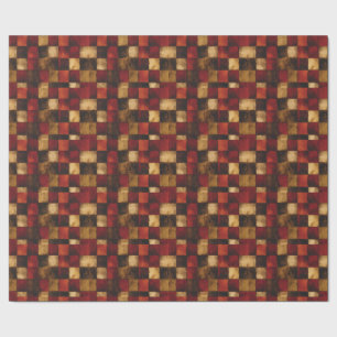 Cadeau Ensemble de 3 feuilles plates de papier d'emballag