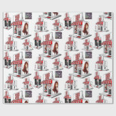 Cadeau Envelopper le papier Stylist (Plat)