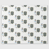 Cadeau Envelopper le policier en papier (Plat)