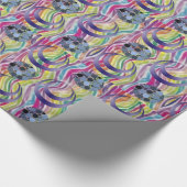 Cadeau Envelopper les cercles de papier (Coin)