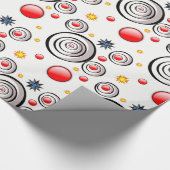 Cadeau Envelopper les cercles de papier (Coin)