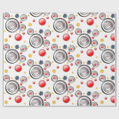 Cadeau Envelopper les cercles de papier (Plat)