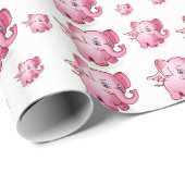 Cadeau Envelopper les cochons en papier (Coin rond)