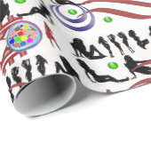 Cadeau Envelopper les femmes en papier (Coin rond)