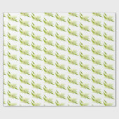 Cadeau Envelopper les fleurs de papier (Plat)