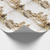 Cadeau Enveloppez le papier avec l'image "de cathédrale (Coin)