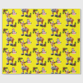 Cadeau Épineuse de papier de Noël (Plat)