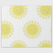 Cadeau Épingles de soleil Papier d'enveloppement solaire (Plat)