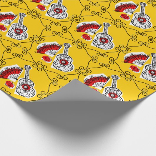 Cadeau Espagnol Souvenirs Corners Papier à emballage mult (Coin)