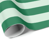 Cadeau Et en bon état papier modelé par rayure verte (Coin rond)